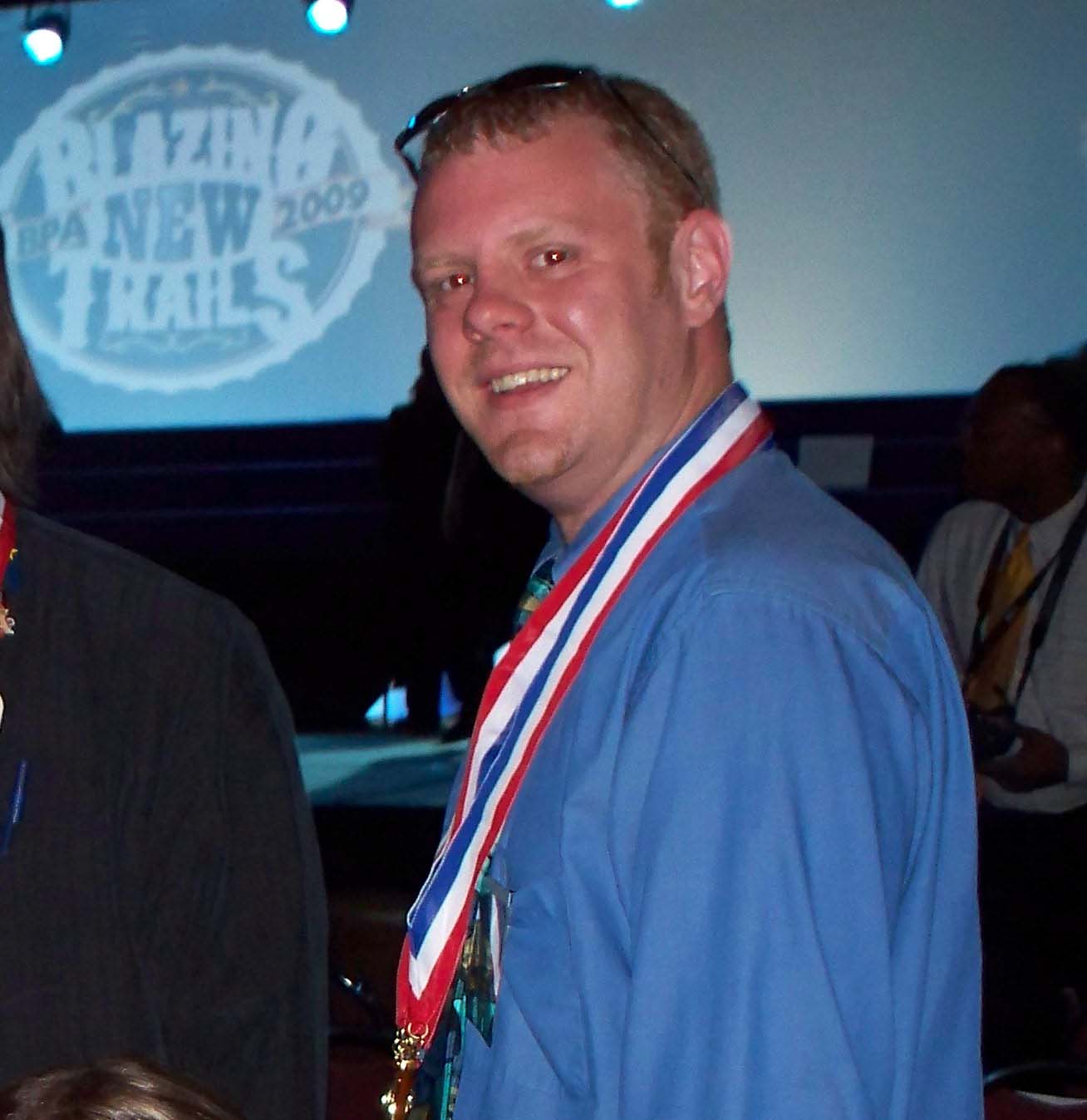 This is me at the Business Professionals of America awards ceremony where I won 5 top 10 awards competing against each states state-level winner
